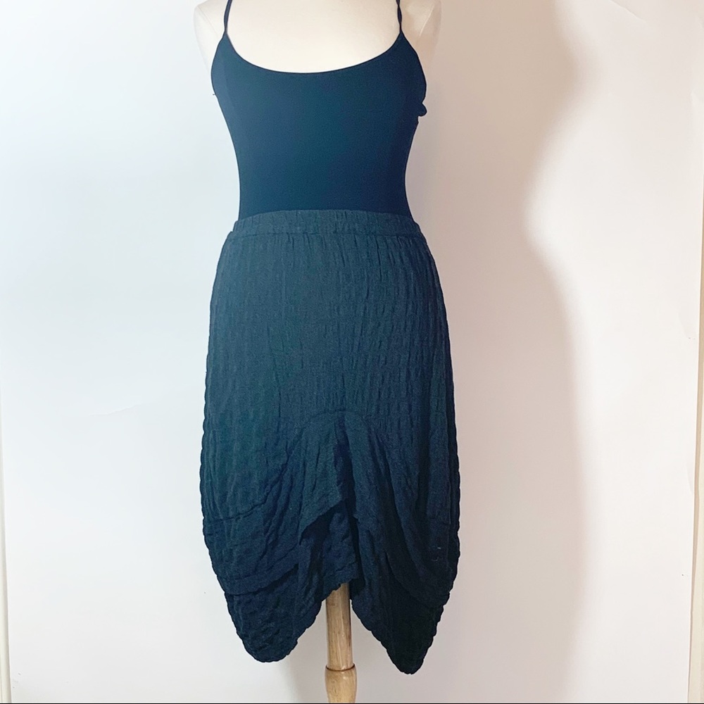 Cannisse Tiered/Layered Gray Skirt